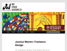 Tablet Screenshot of jessicawarren.net